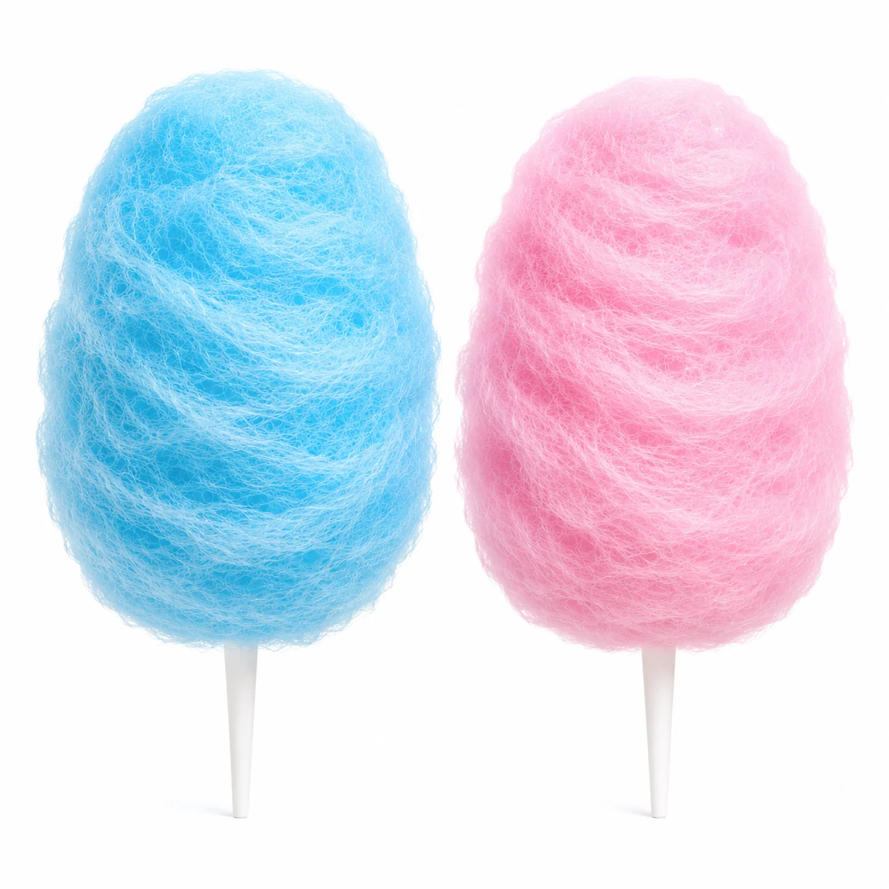 Blue raspberry and cherry cotton candy